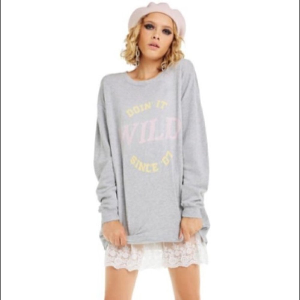 𝅺Wildfox | Doin it Wild Sweatshirt - Picture 3 of 4